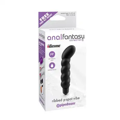 Pipedream - Anal Fantasy - Ribbed P-Spot Vibe. Stymulator Prostaty. Dla Początkujących.
