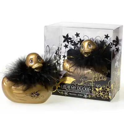 Big Teaze Toyz - I Rub My Duckie Paris - Travel size - Wibrująca kaczuszka.