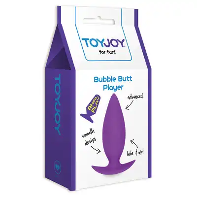 Bubble Butt Player Advanced Purple - Profesjonalna Wtyczka Analna.