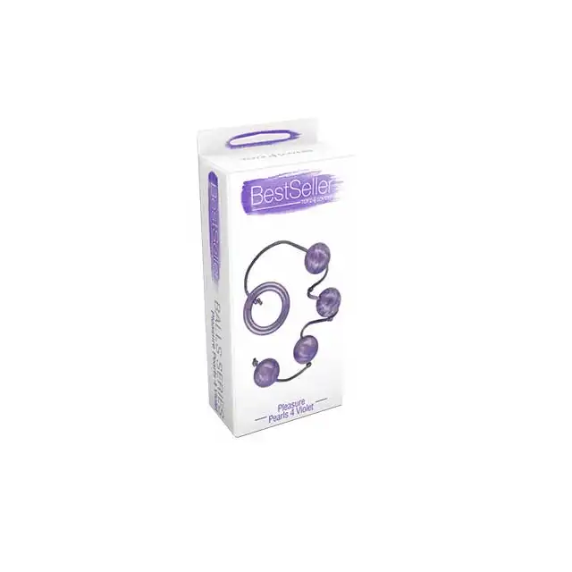 BestSeller - Pleasure Pearls Violet - Rozkoszne Kulki Analne. T4L.