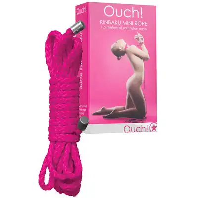 Ouch! Kinbaku Mini Rope Pink