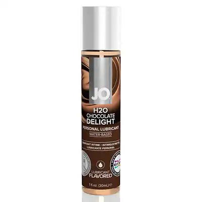 System JO - H2O lubricant chocolate 30 ml - Profesjonalny lubrykant na bazie wody o smaku czekolady.