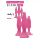 Sliders Trainer Kit Pink - Aksamitne wtyczki treningowe 3 sztuki.