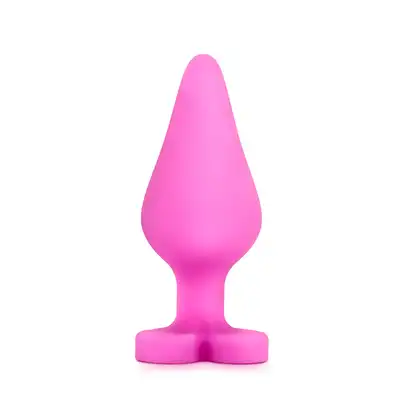 BlushNovelties - Candy Heart pink z napisem: Ride Me. Rozmiar L.