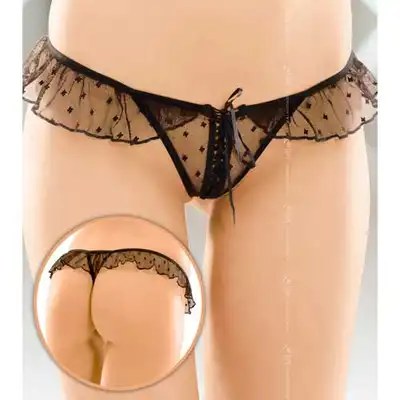 Softline - Stringi Z Falbanką. Otwarty Krok.