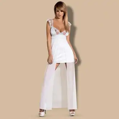 Obsessive -Feelia suknia kolor: biały
