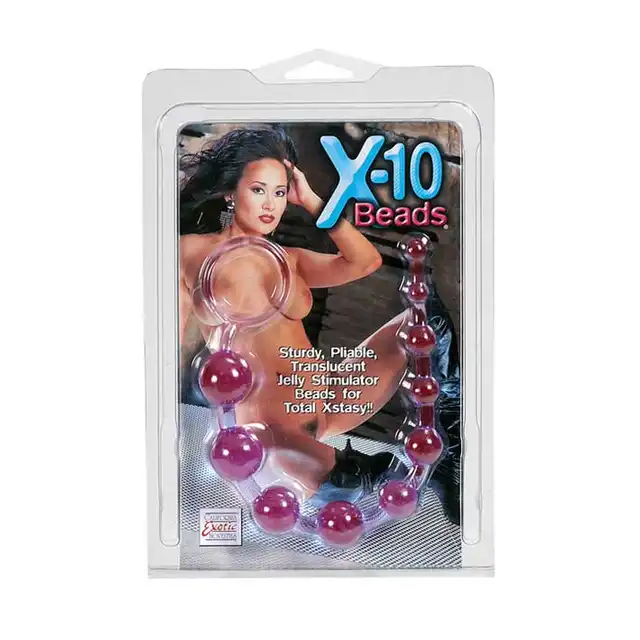 X-10 Beads Purple Koraliki analne