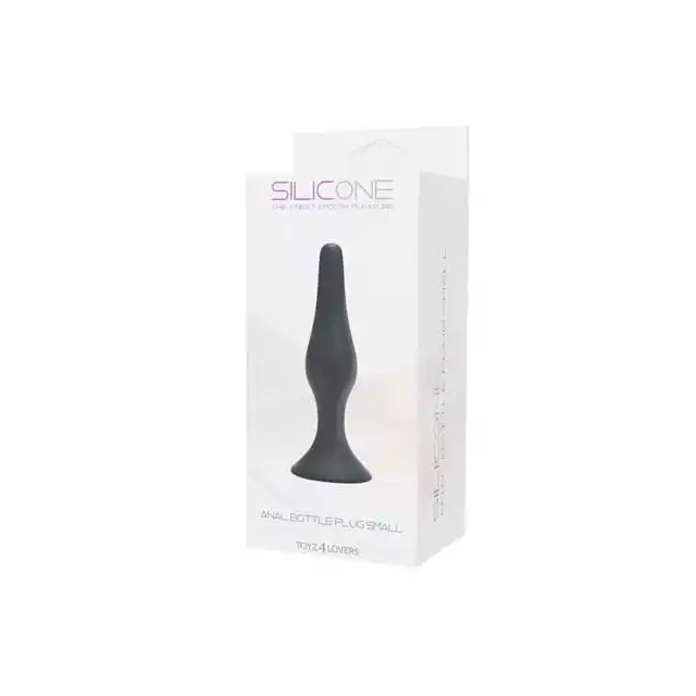 Silicone - Anal Bottle  Plug Small - Wąska Wtyczka Analna.