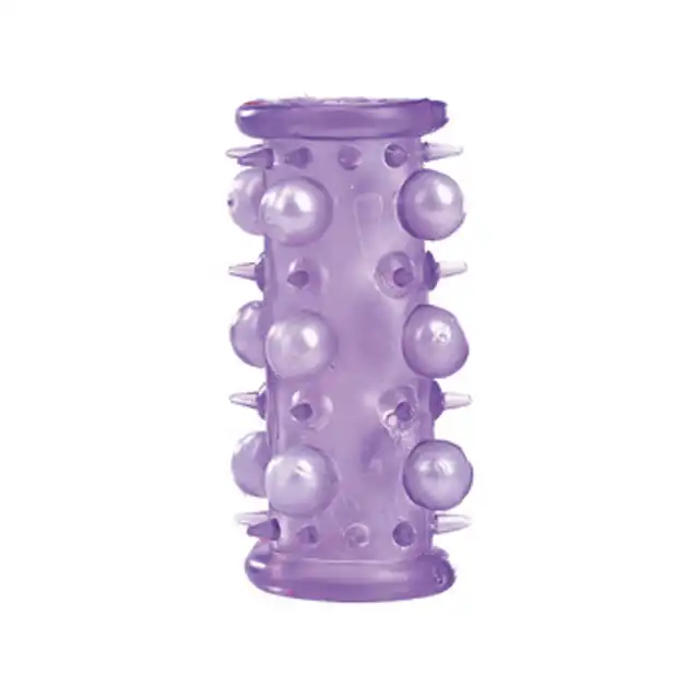 Lust Cluster Bead Sleeve Purple - Nakładka Z Wypustkami.
