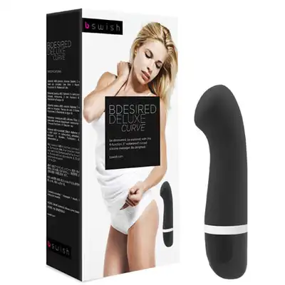 B Swish - BDesired Deluxe Curve Black. Wibrator.