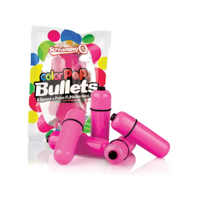 The Screaming O - Color Pop Bullets Pink 1 szt, 4 Programy.