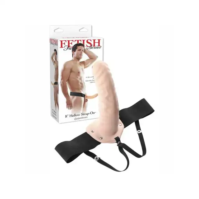 Fetish Fantasy - Strap-On 20 cm. DUŻY I MOCNY!  naturalny wygląd