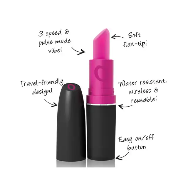 The Screaming O - Vibrating Lipstick. Mini wibrator, 100% dyskrecji.