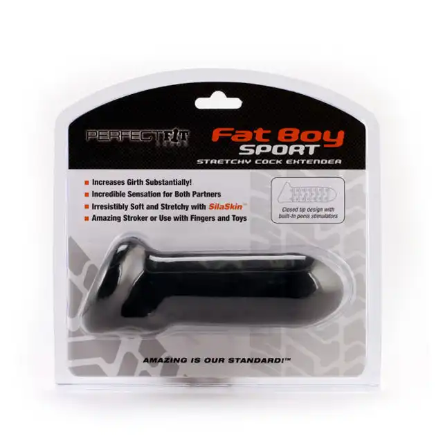 Perfect Fit - Fat Boy Extender Sport Black - Nakładka.