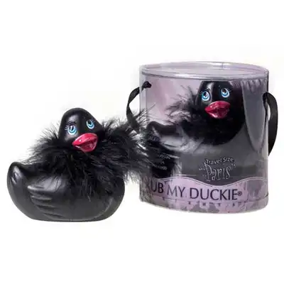 Big Teaze Toyz - I Rub My Duckie Paris - Travel size - Wibrująca kaczuszka.