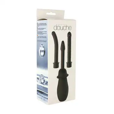Anal Douche Kit Black - zestaw do lewatywy