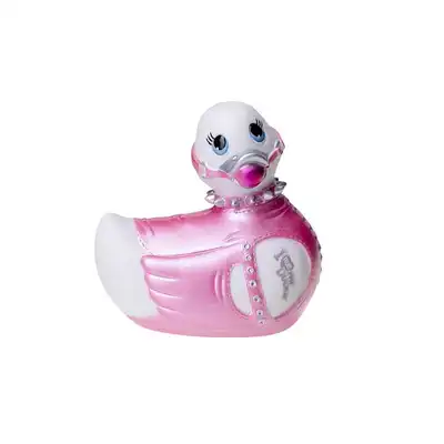 Big Teaze Toyz - I Rub My Duckie Bondage - Travel size - Wibrująca kaczuszka z serii SM.