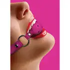 Ouch! - Ball Gag Pink. Knebel z dziurkami do swobodnego oddychania. Mega Sale!