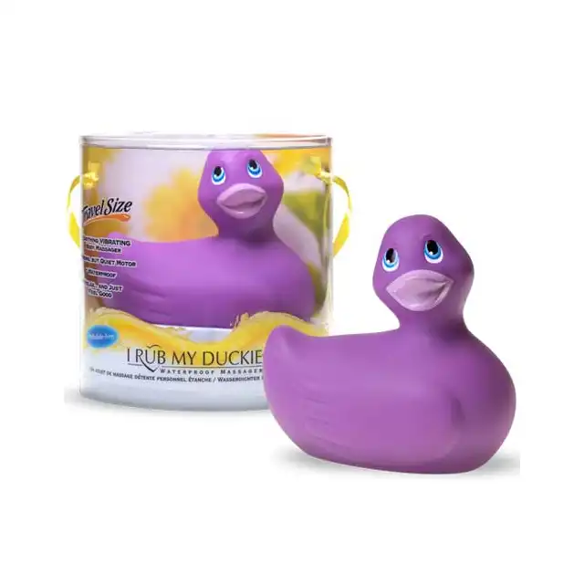 Big Teaze Toyz - I Rub My Duckie Classic - Travel Size. Wibrująca kaczuszka.