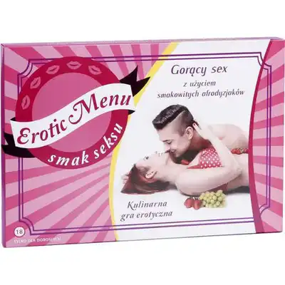 Gra dla par - Erotic Menu Smak Seksu. Rewelacyna!