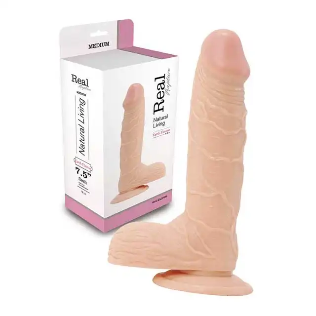 Real Rapture - Realistyczne Dildo. Medium. 19 cm.