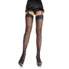 Leg Avenue Fishnet Thigh Highs Black