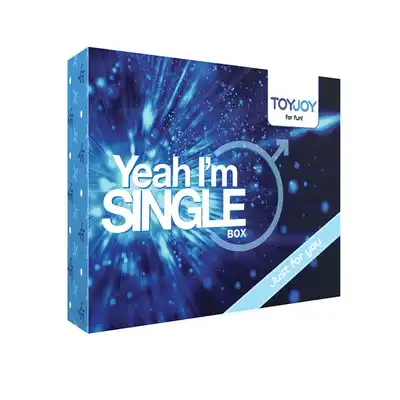 TOY JOY - Yeah I Am Single Box Male -Zestaw 7 podstawowych zabawek dla mężczyzn. Mega sale!