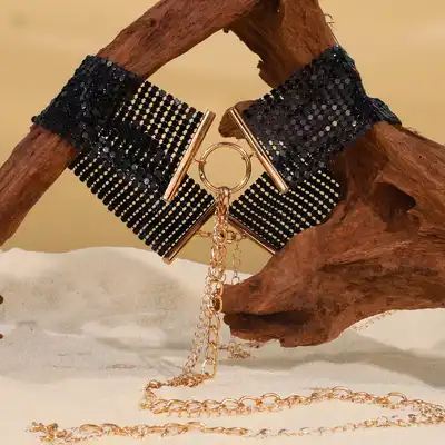 Bijoux Indiscrets - Desir Metallique. Metalic Mesh Collar.