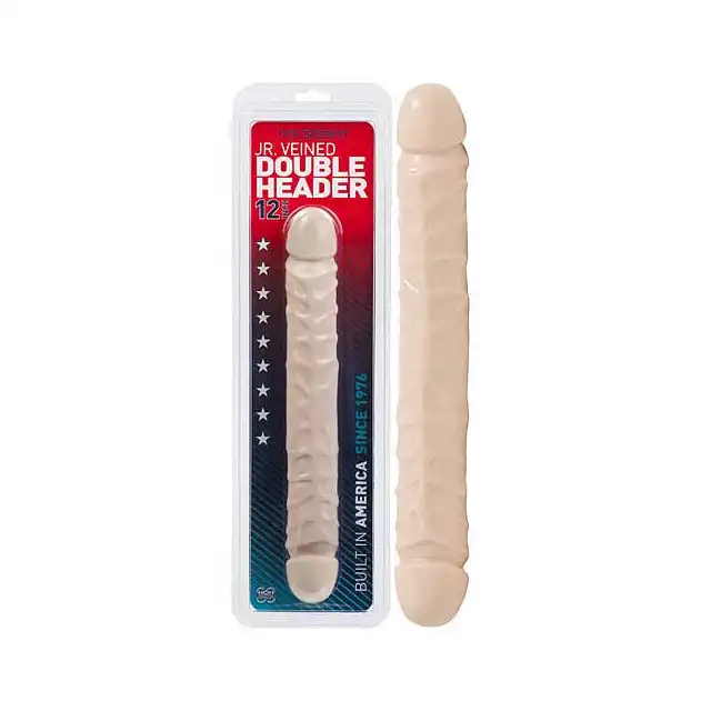 Doc Johnson - Double Header podwójne amerykańskie dildo. Rewelacja.