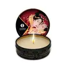 Shunga Candle 30 ml Romance - Świeca do masażu Strawberry Wine.