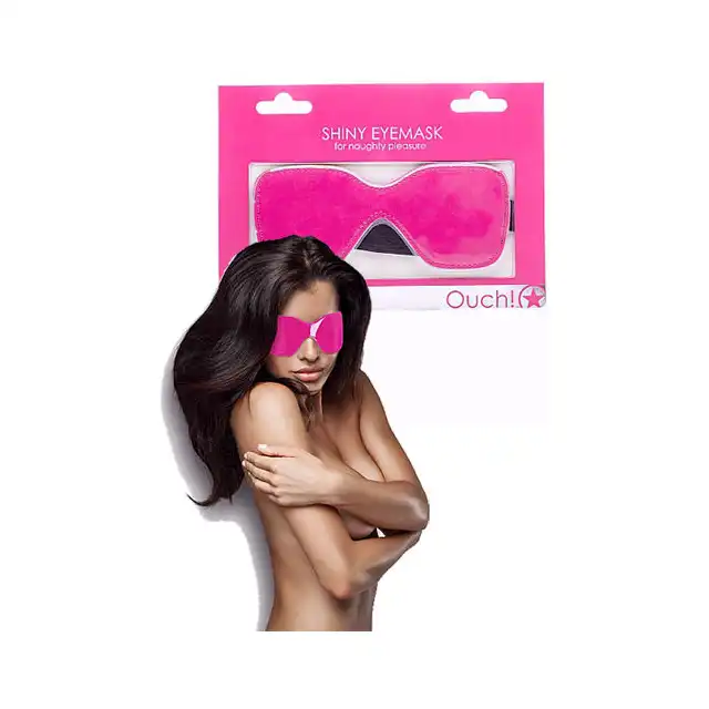 Ouch! Shiny Eyemask Pink