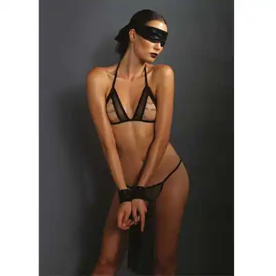 Kink - Open Bra Top Set.