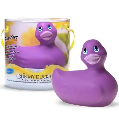 Big Teaze Toyz - I Rub My Duckie Classic - Travel Size. Wibrująca kaczuszka.