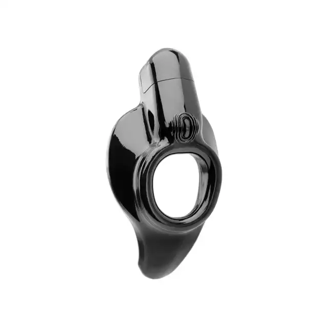 Perfect Fit - Cock Armour Buzz Black - Nakładka z  wibracjami.