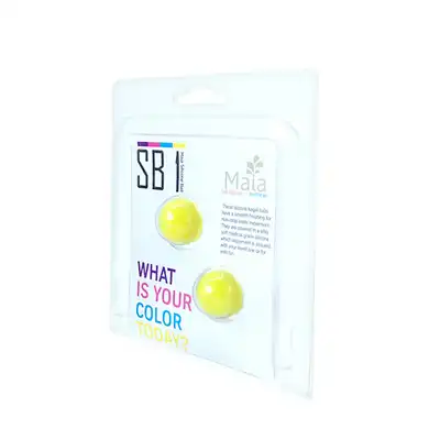 Maia Toys - SB1 Kegel Balls Yellow - Kulki Gejszy