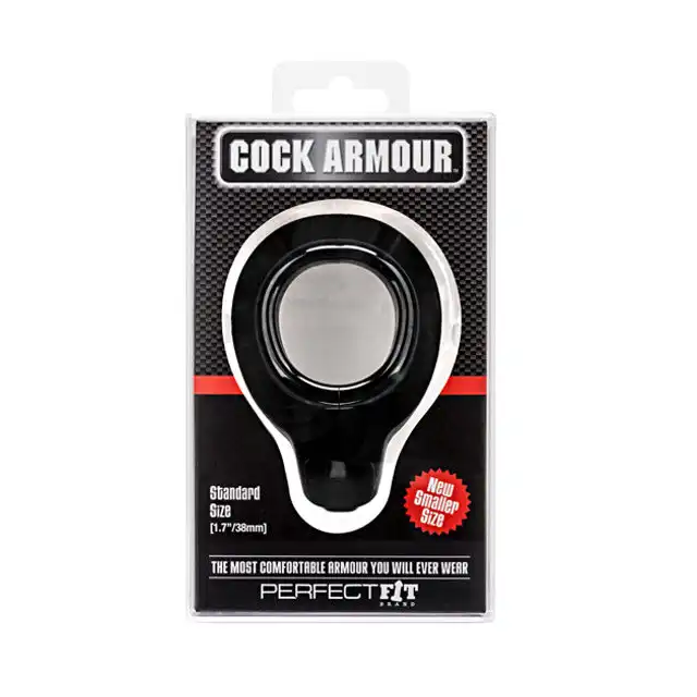 Perfect Fit - Cock Armour Regular Black - Ring.