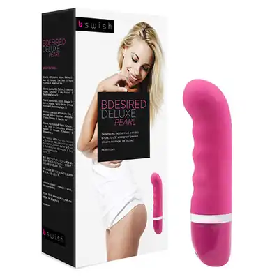 B Swish - Bdesired Deluxe Pearl Rose - Wibrator.