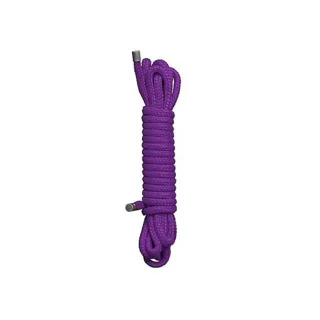 Ouch! - Japanese Rope Purple. 10 metrów linki. Z instruktarzem!