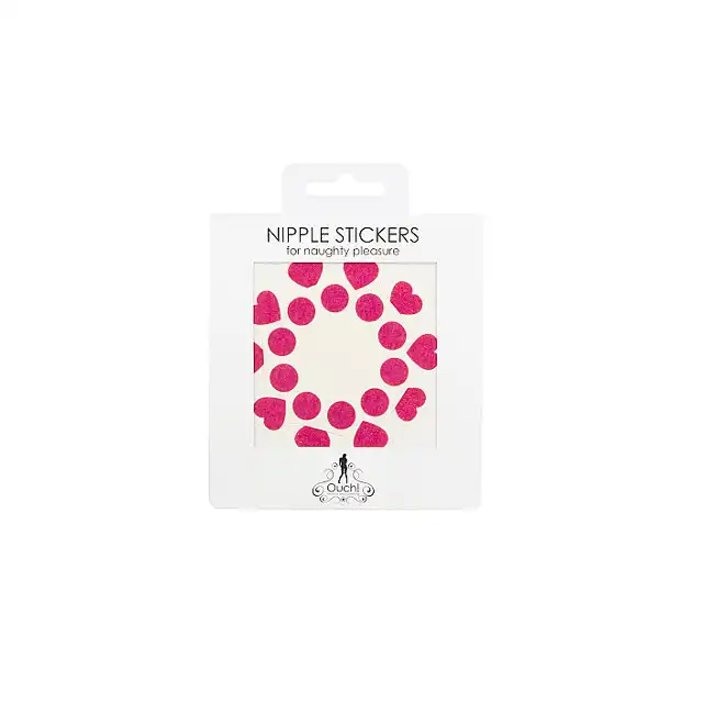 Ouch! Nipple Stickers Pink