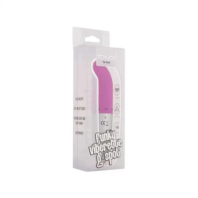 Toy Joy - Funky Vibertte G-Spot Violet Stymulator Punktu G.