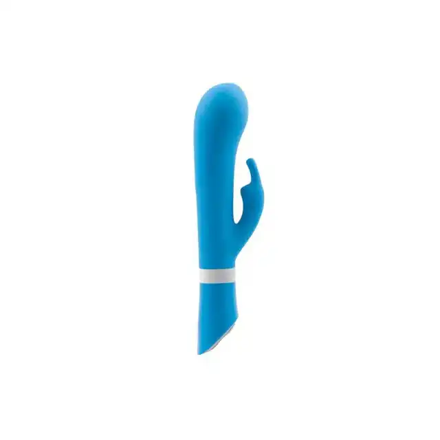 B Swish - B wild Deluxe Bunny Blue Lagoon - Wibrator ze stymulatorem.