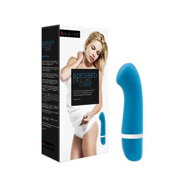 B Swish - Bdesired Deluxe Curve Blue Lagoon - Wibrator.