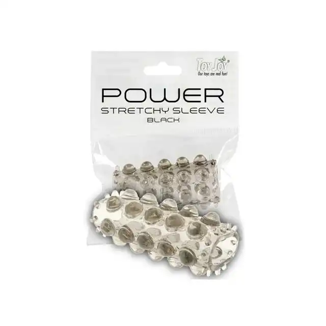 Toyjoy Power Stretchy Sleeve Smoke - Rozciągliwa nakładka