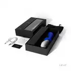 Lelo - Loki Blue. Stymulator prostaty o stożkowym designie i spłaszczonej dodatkowo stymulującej podstawie