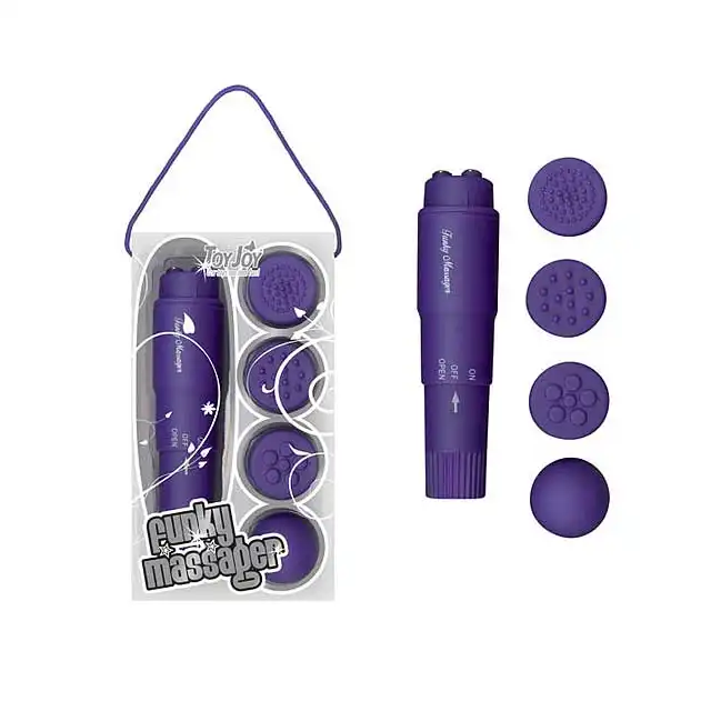 Toy Joy - Funky Massager Purple Stymulator Łechtaczki.