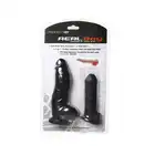 Perfect Fit - Real Boy Kit Dark - Zestaw dildo i nakładka.