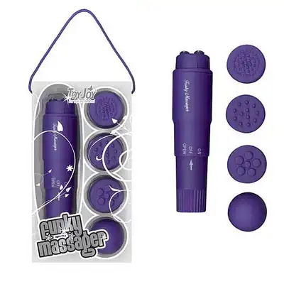 Toy Joy - Funky Massager Purple Stymulator Łechtaczki.