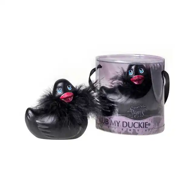 Big Teaze Toyz - I Rub My Duckie Paris - Travel size - Wibrująca kaczuszka.
