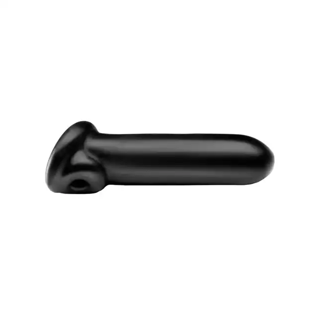 Perfect Fit - Fat Boy Stretchy Cock Extender Black - Nakładka.