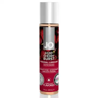 System JO - H2O lubricant cherry 30 ml - Profesjonalny lubrykant na bazie wody o smaku wiśni.